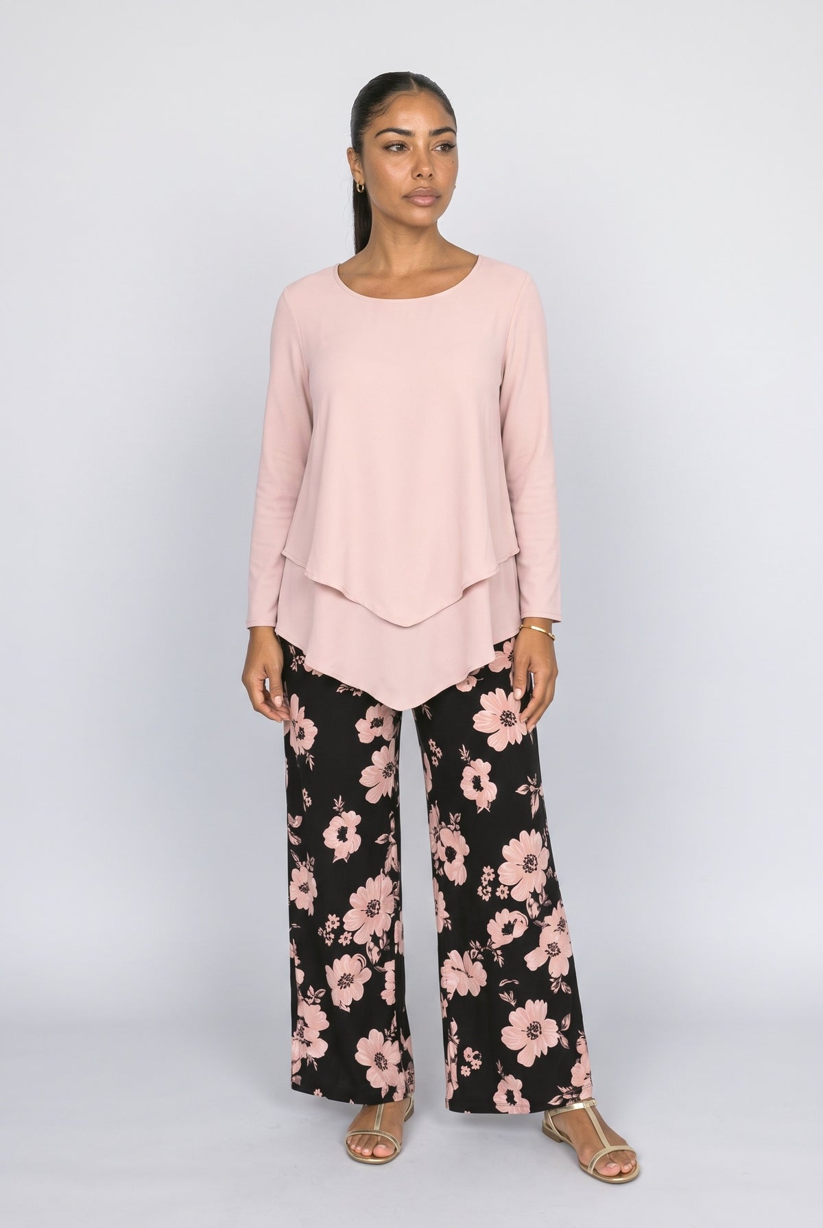 Floral Two Piece Outfit
