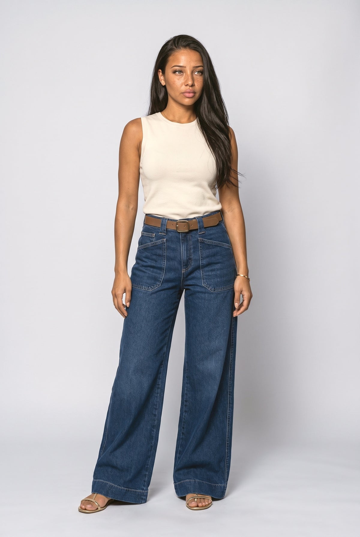 Wide Leg Jeans