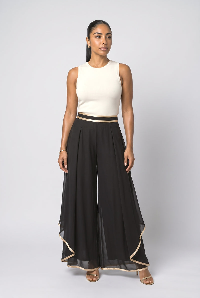 Black Wide Leg Pants