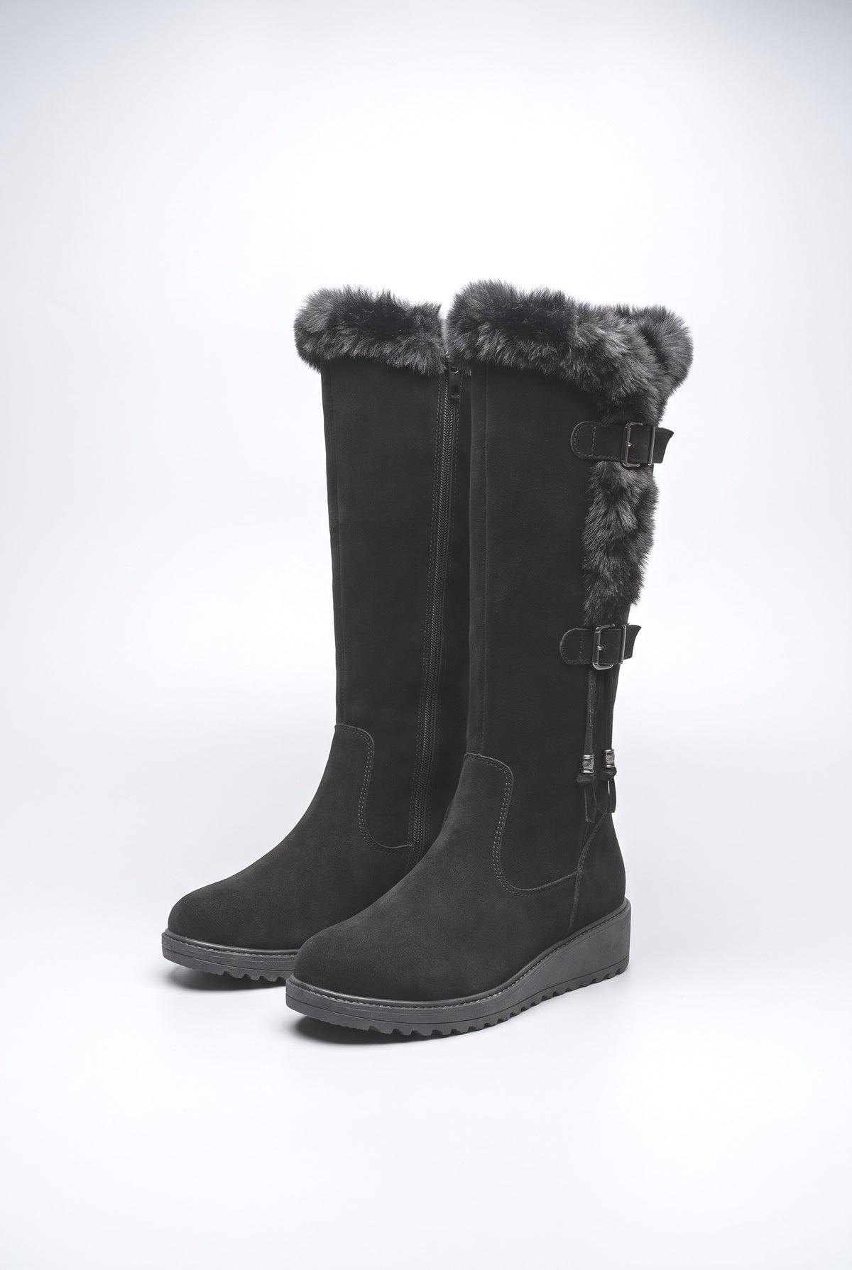 Black Women's Boots, Black