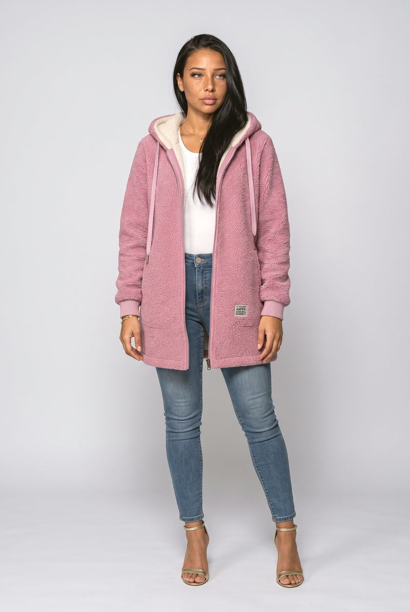 Pink Fleece Jacket