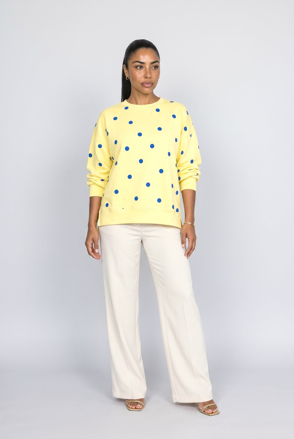 Polka Dot Sweatshirt