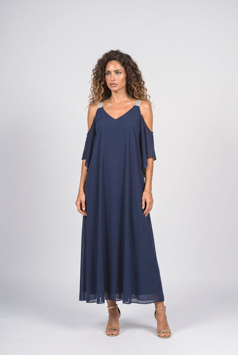 Dark Blue Maxi Dress