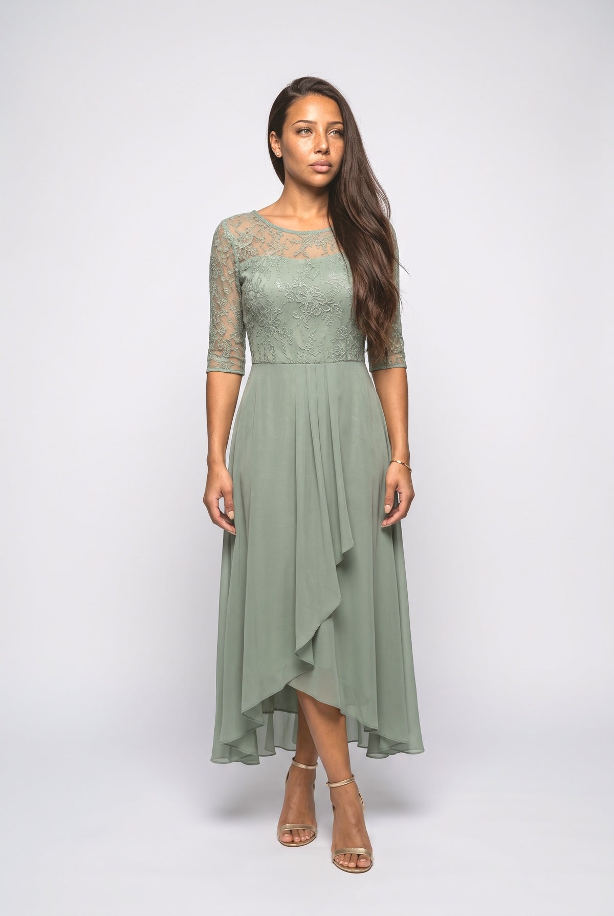 Lace Midi Dress