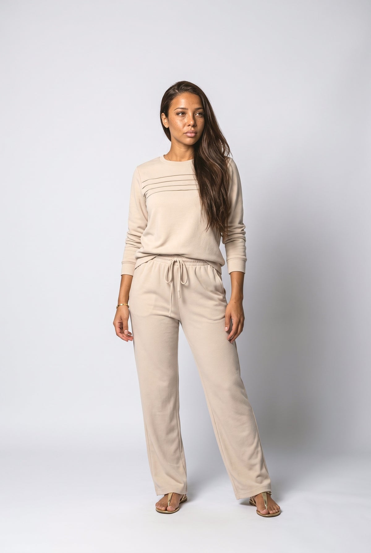 Crew Neck Two Piece Outfit