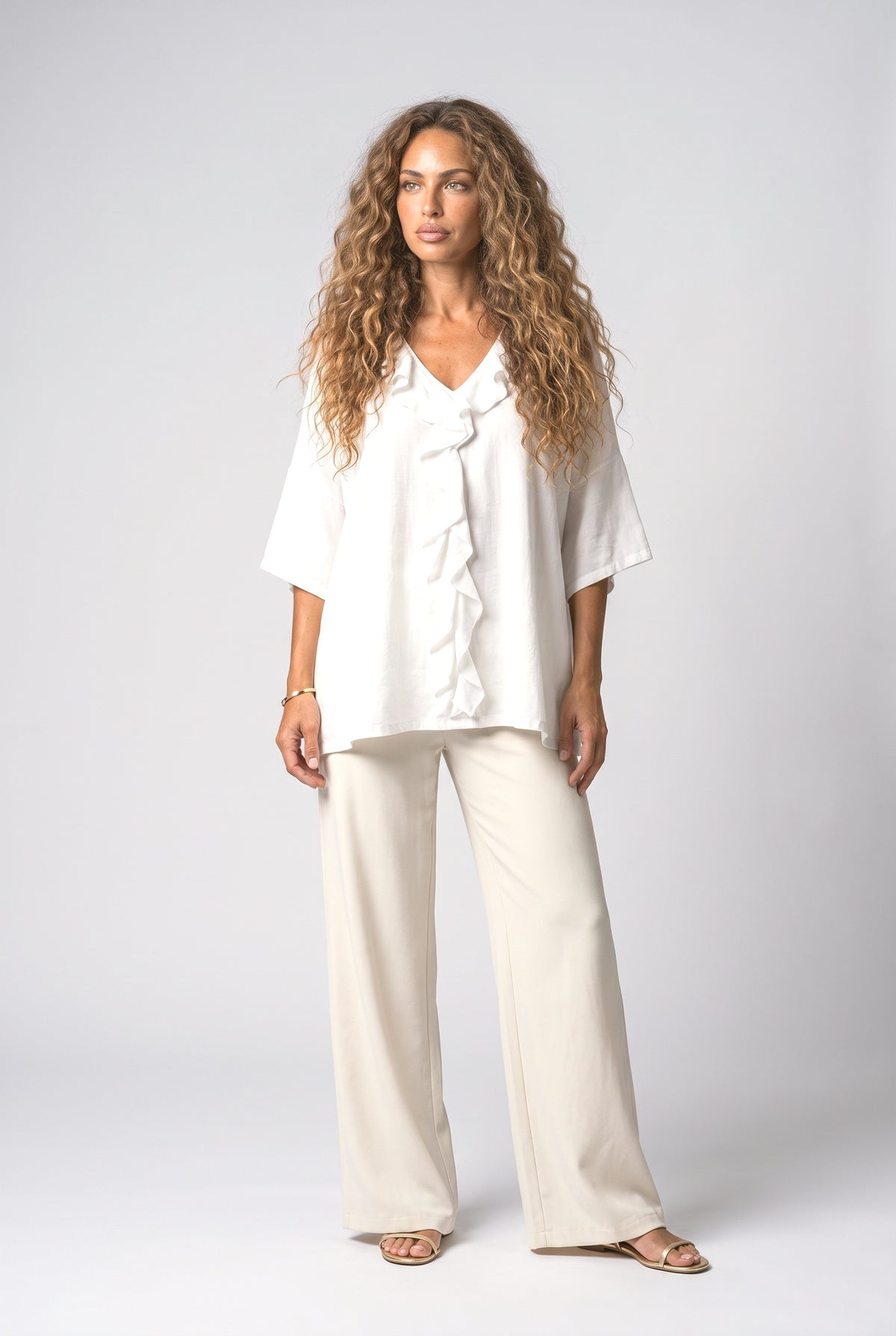 Ruffle Blouse