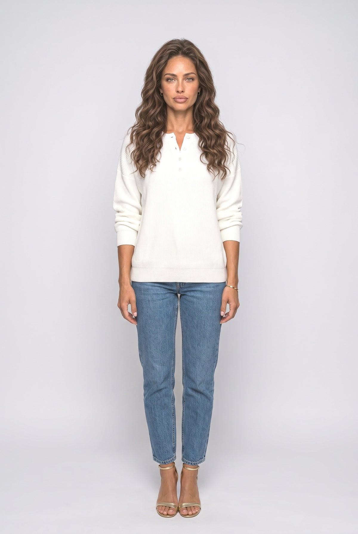 Ribbed Pullover Sweater