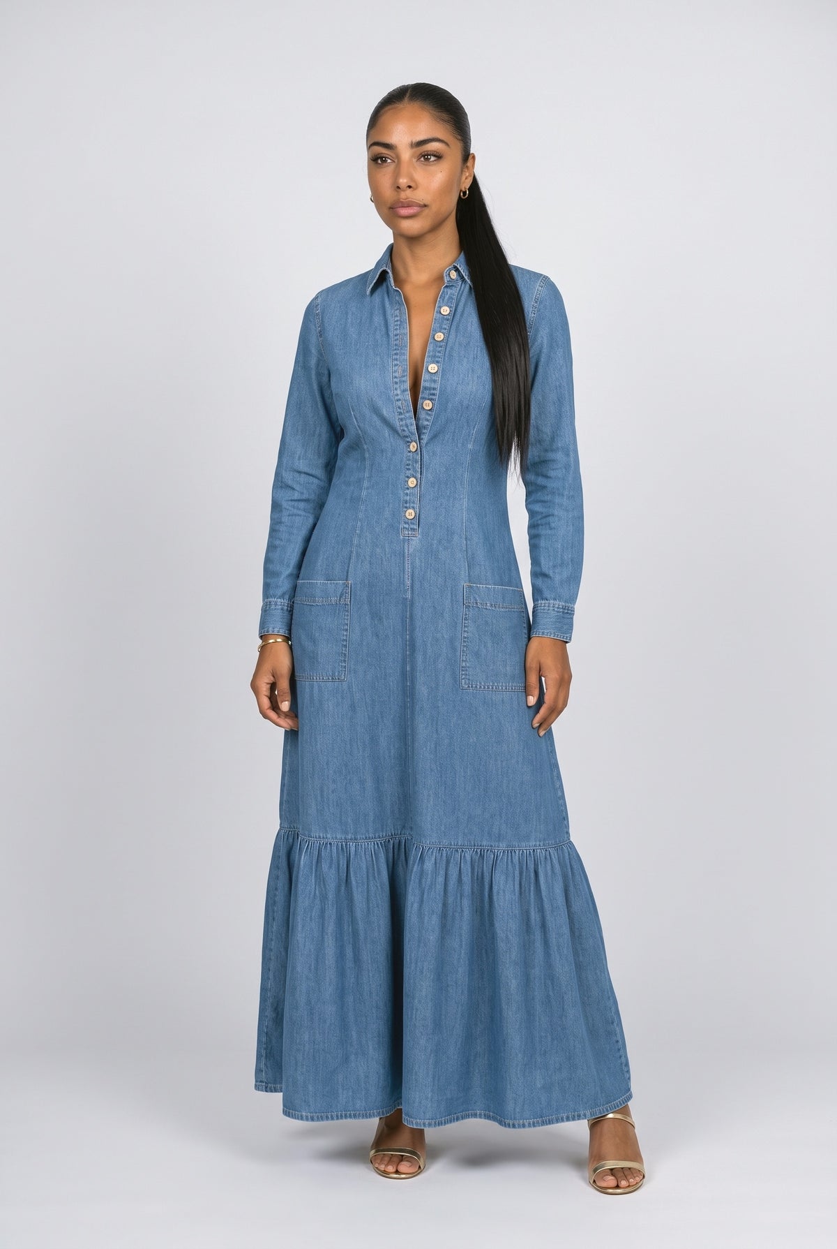 Tiered Maxi Dress