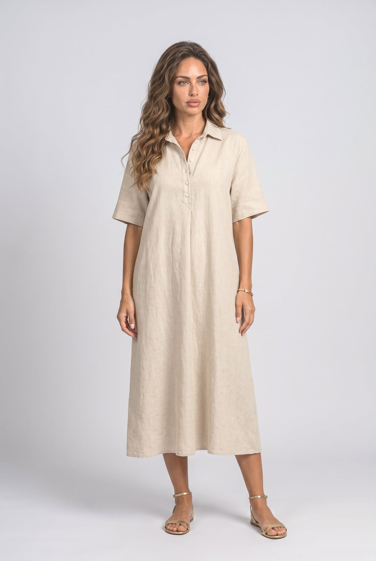 Oversized Midi Dress