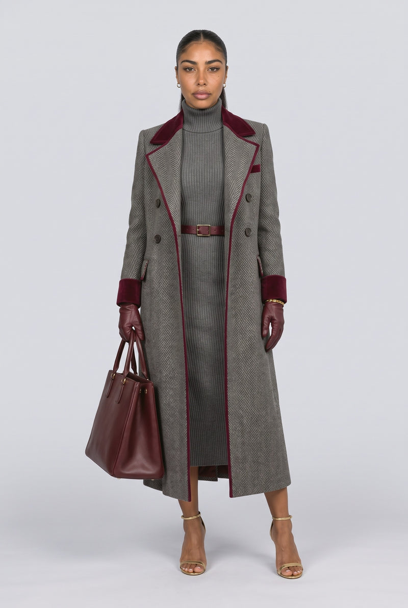 Gray Wool Coat