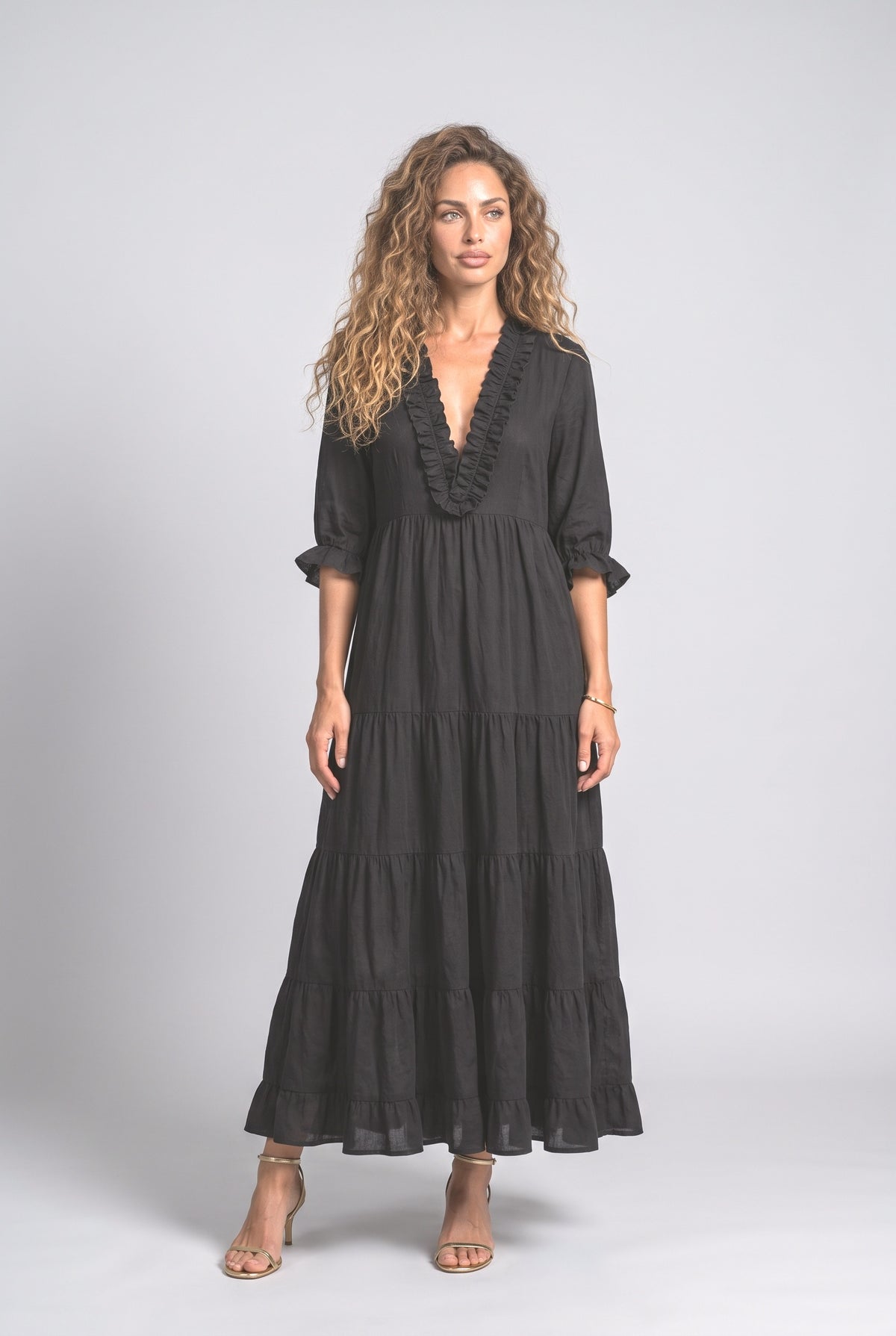 Tiered Maxi Dress