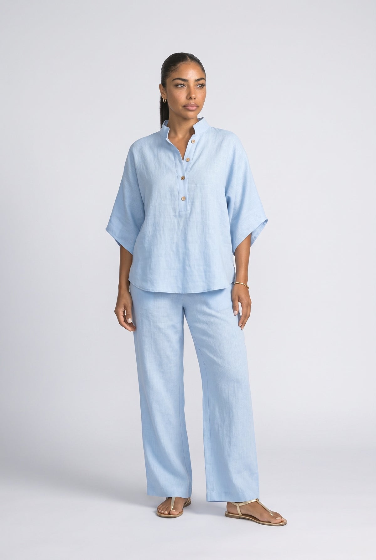 Linen Two Piece Outfit