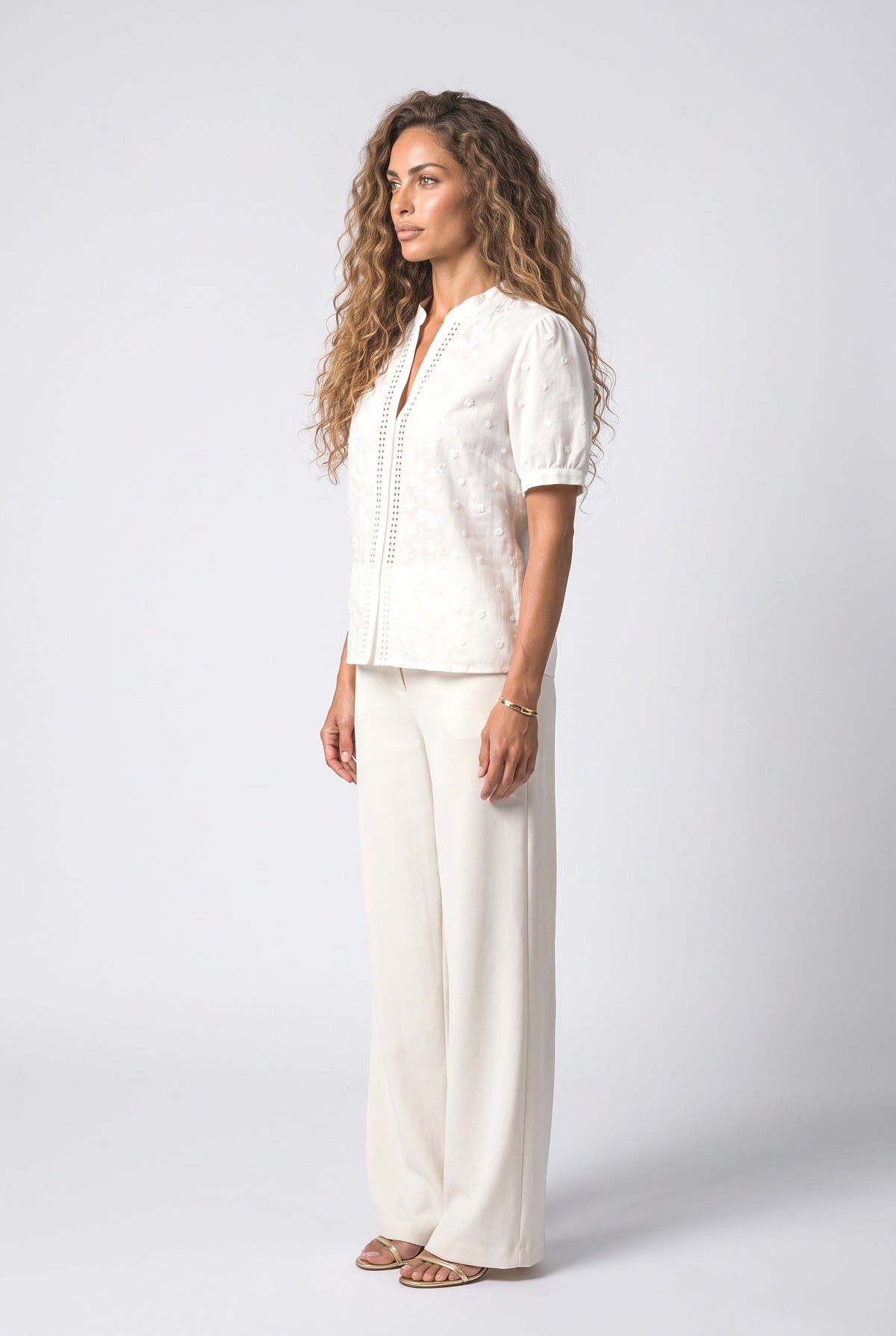 White Blouse, back view