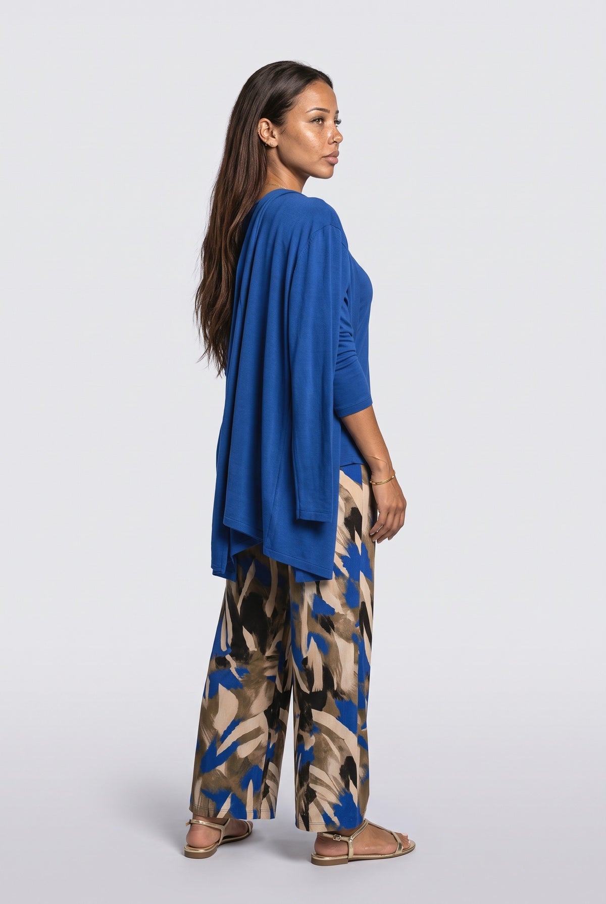 Knit Cardigan, back view