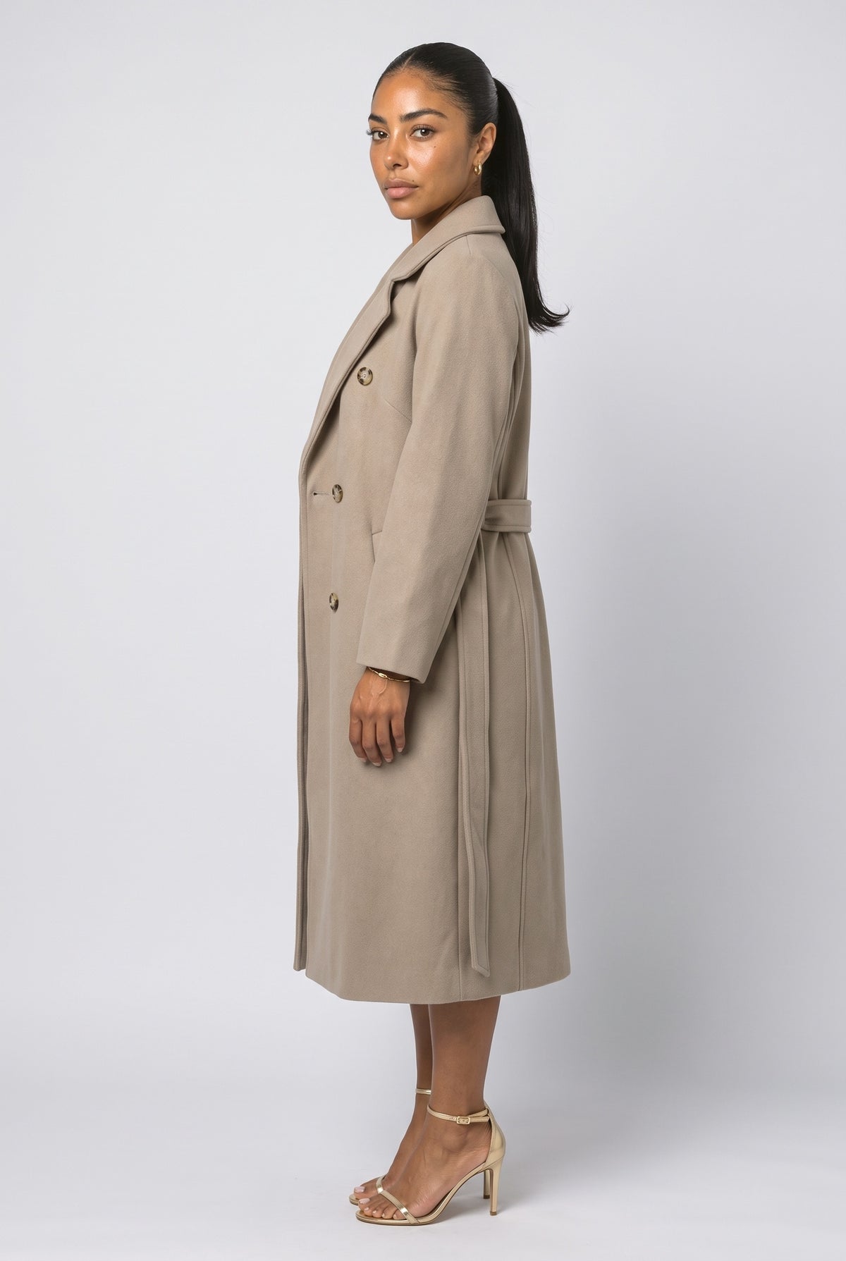 Wool Coat, back view