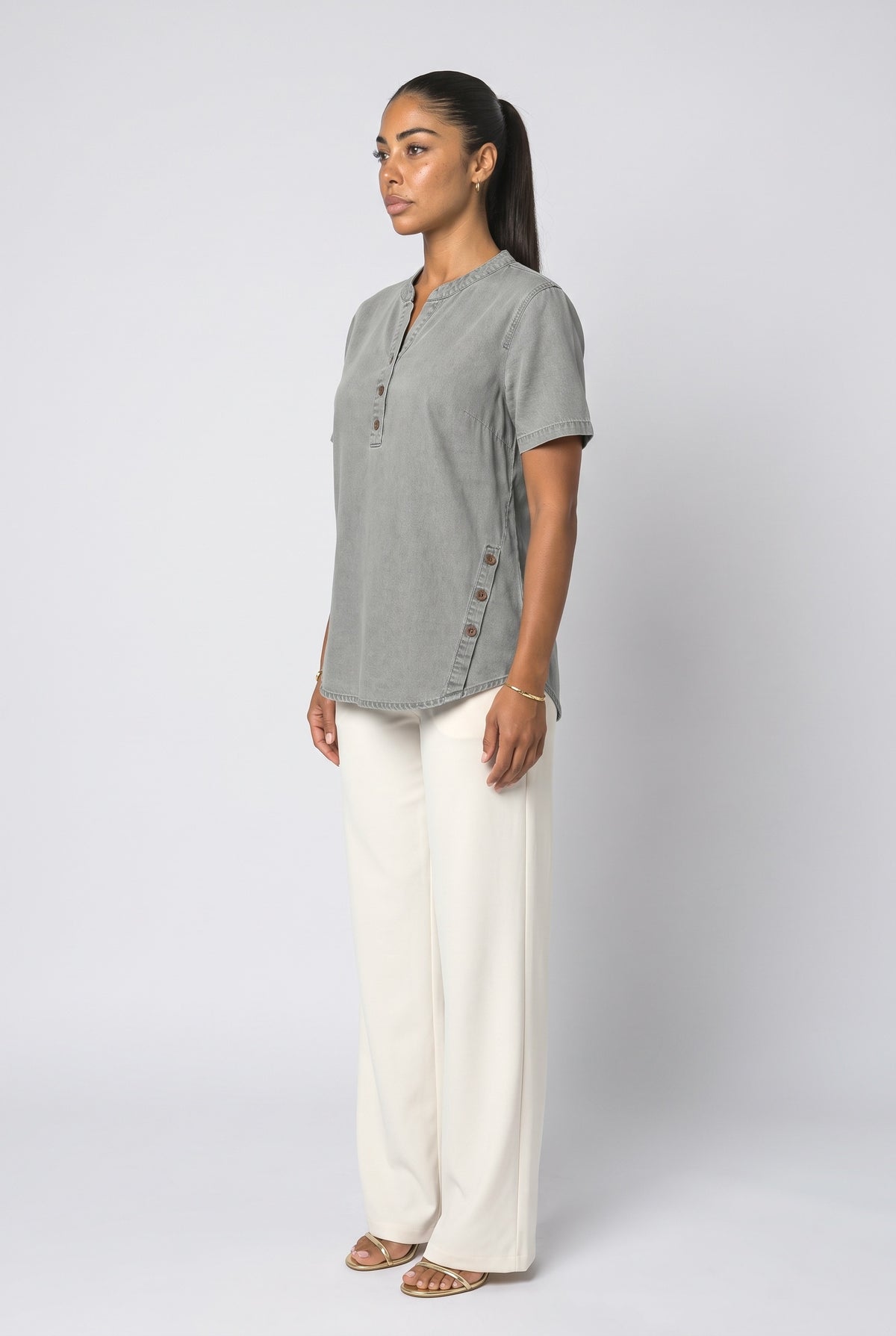 Blouse, back view