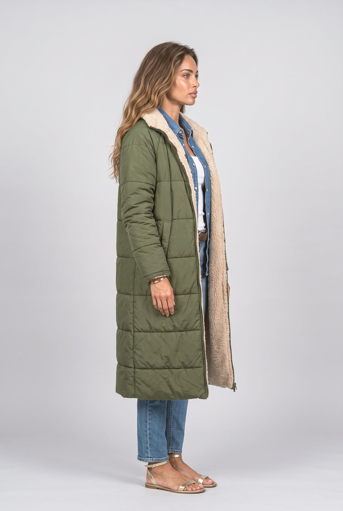 Winter Coat, back view