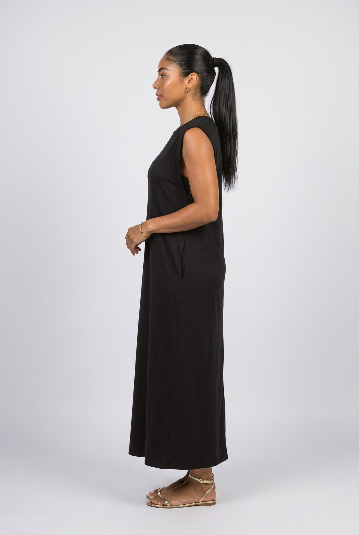Maxi Dress, back view