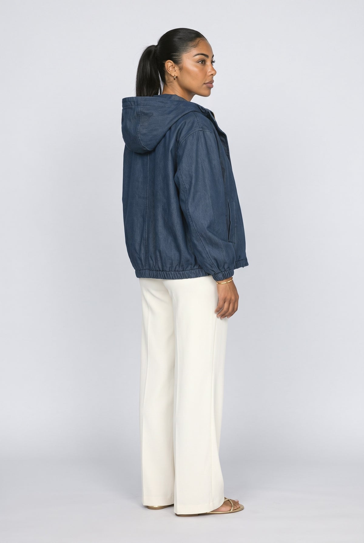 Denim Jacket, back view