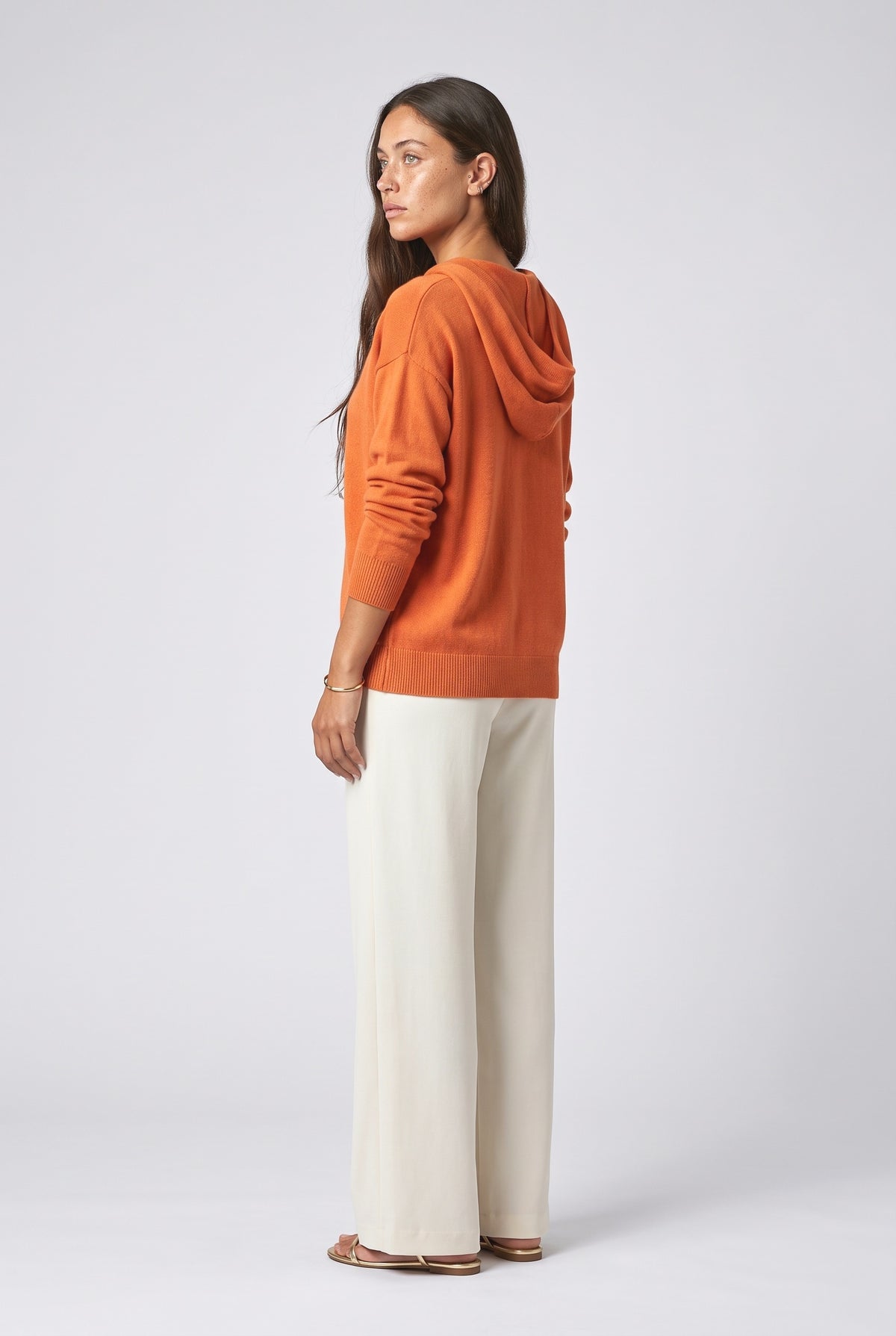 Knit Pullover Sweater, back view