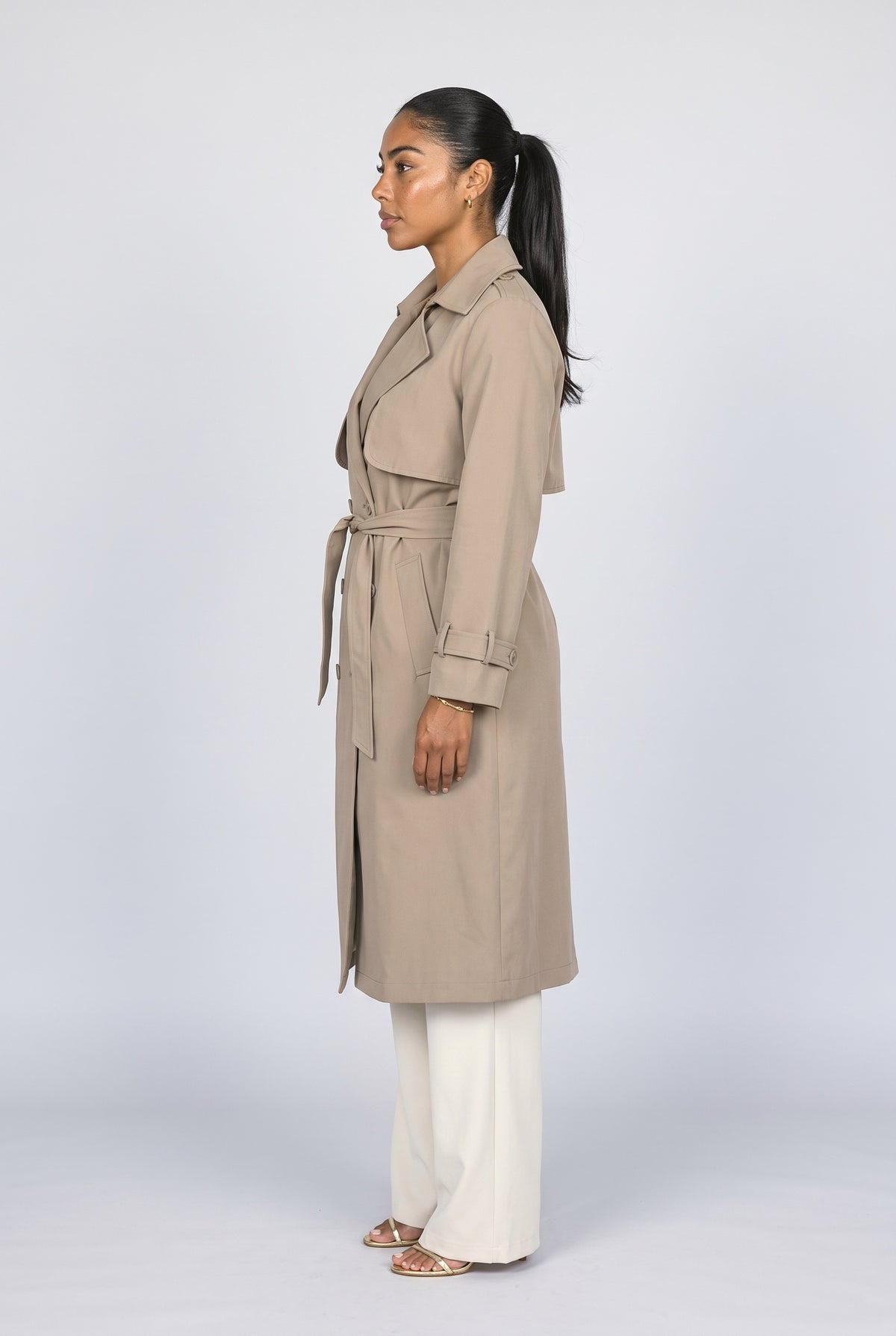 Trench Coat, back view