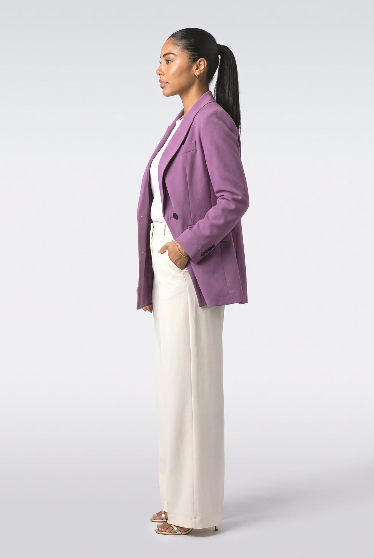 Women's Blazer, back view