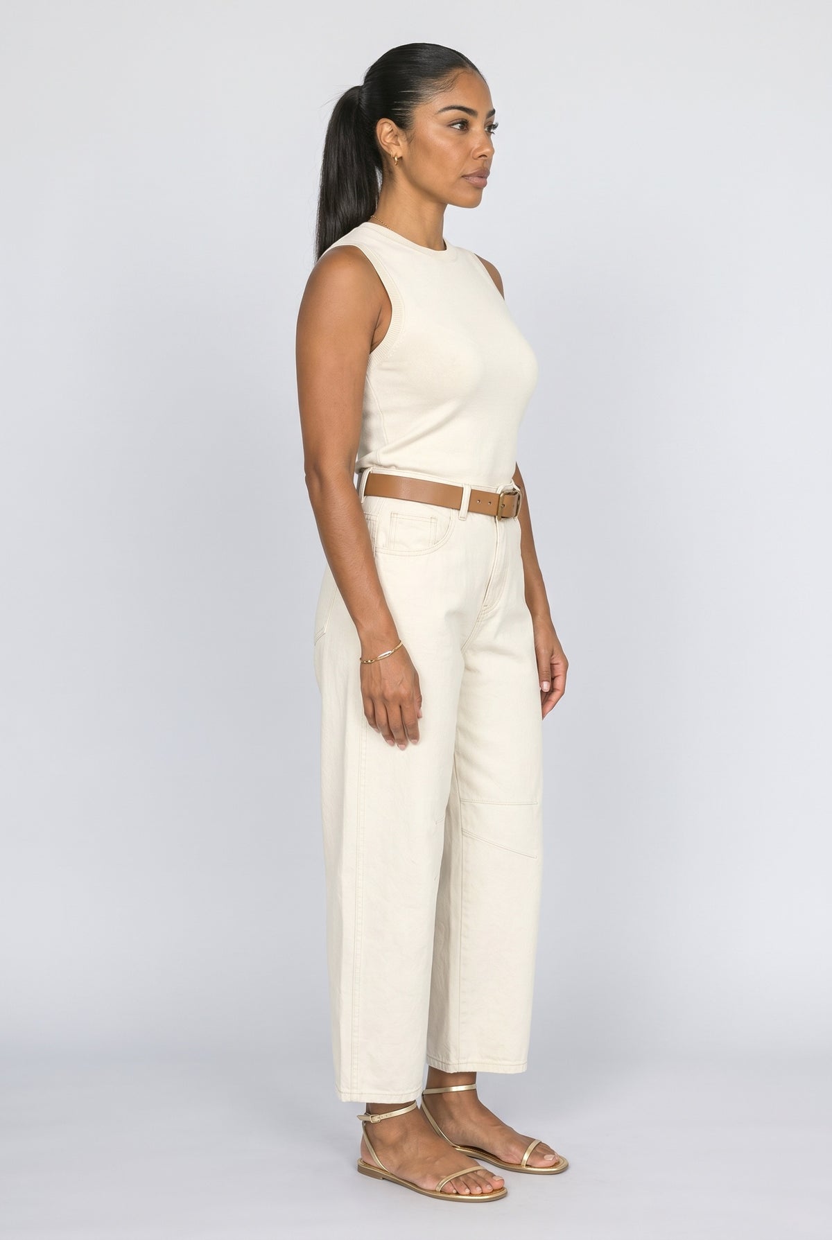 Wide Leg Pants, back view
