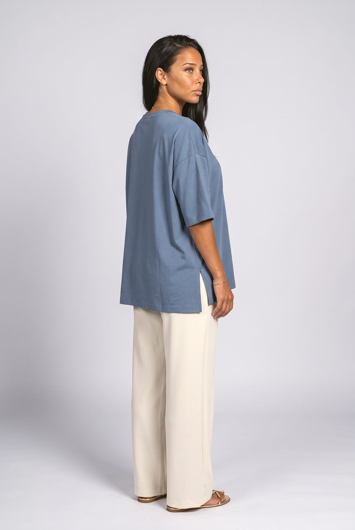 Oversized T Shirt Women, back view
