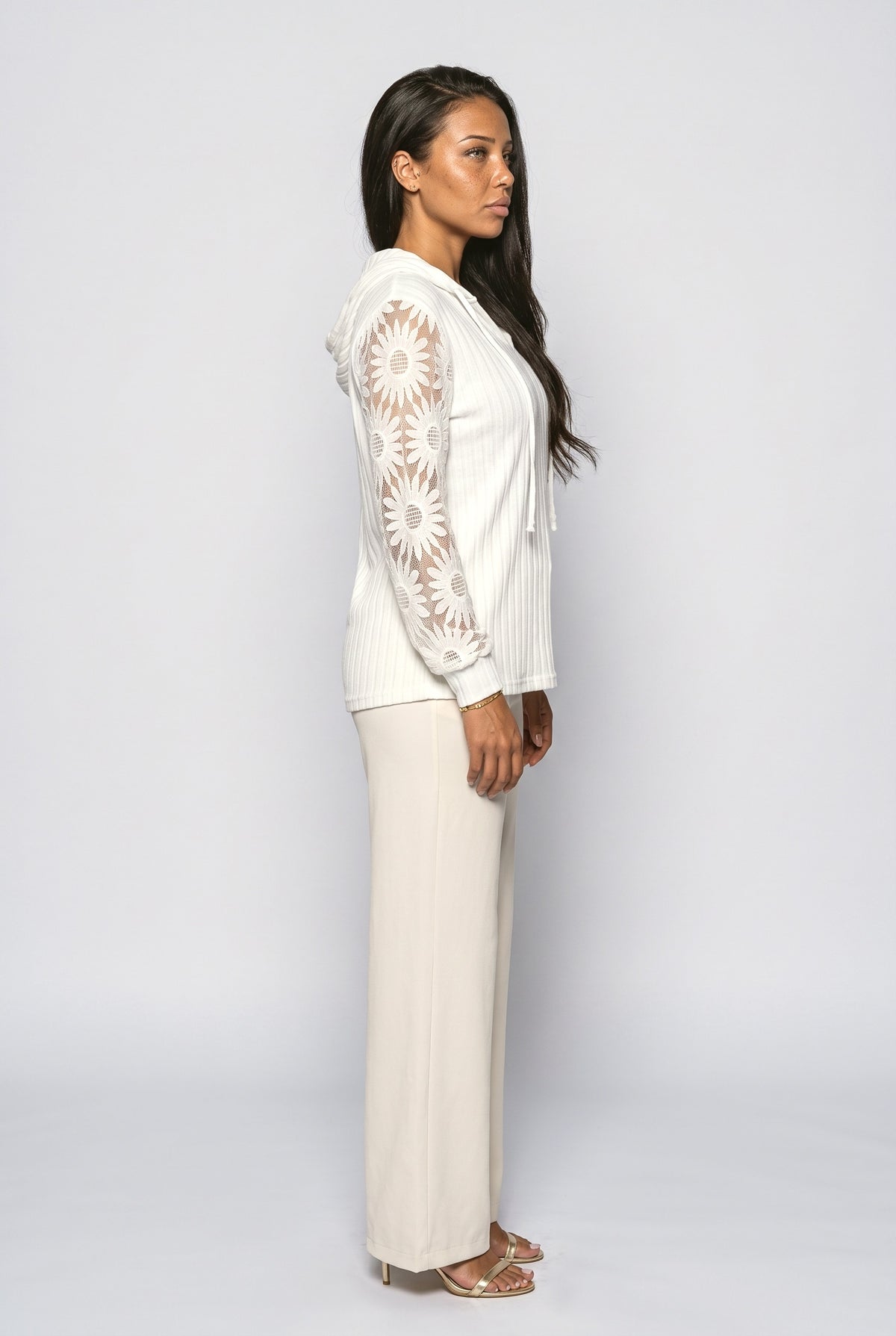 Knit Cardigan, back view