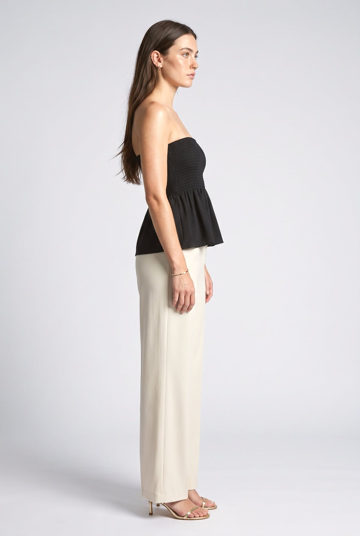 Strapless Tank Top, back view