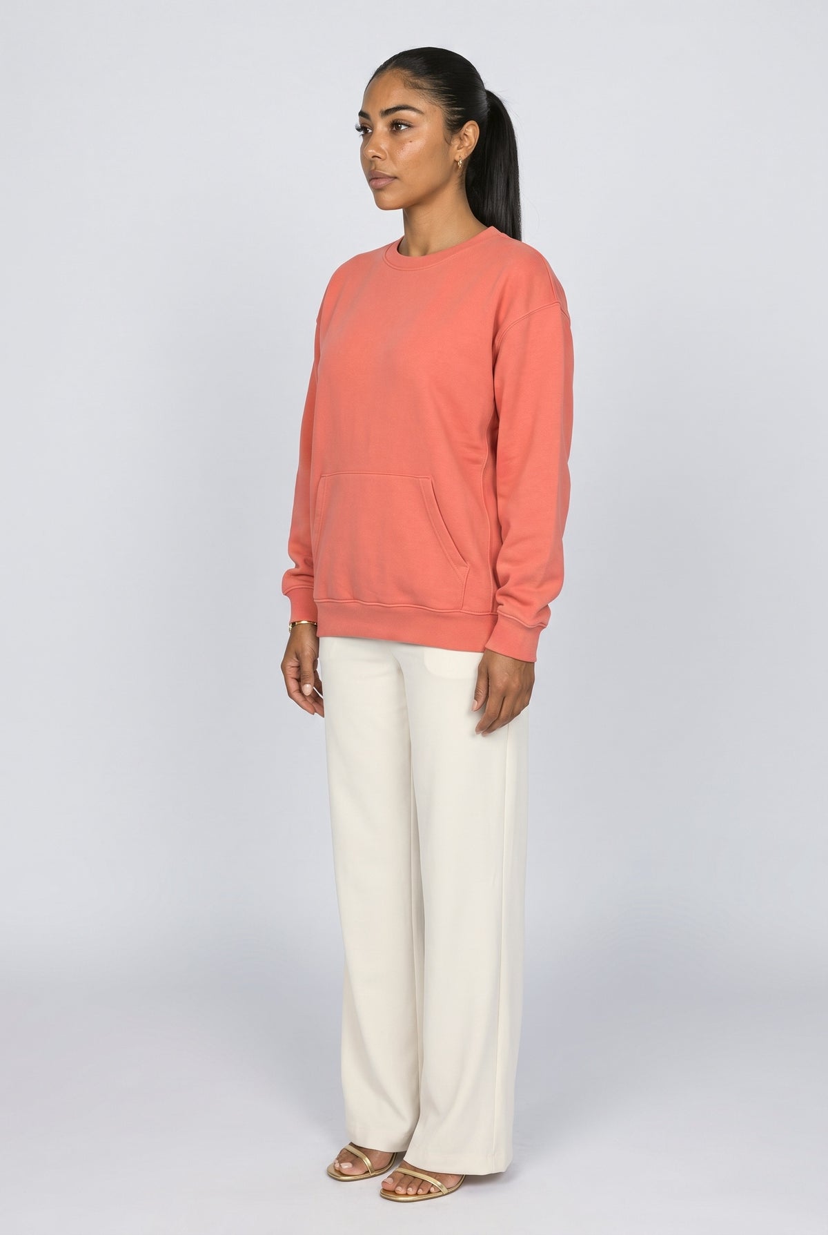 Oversized Sweatshirt, back view