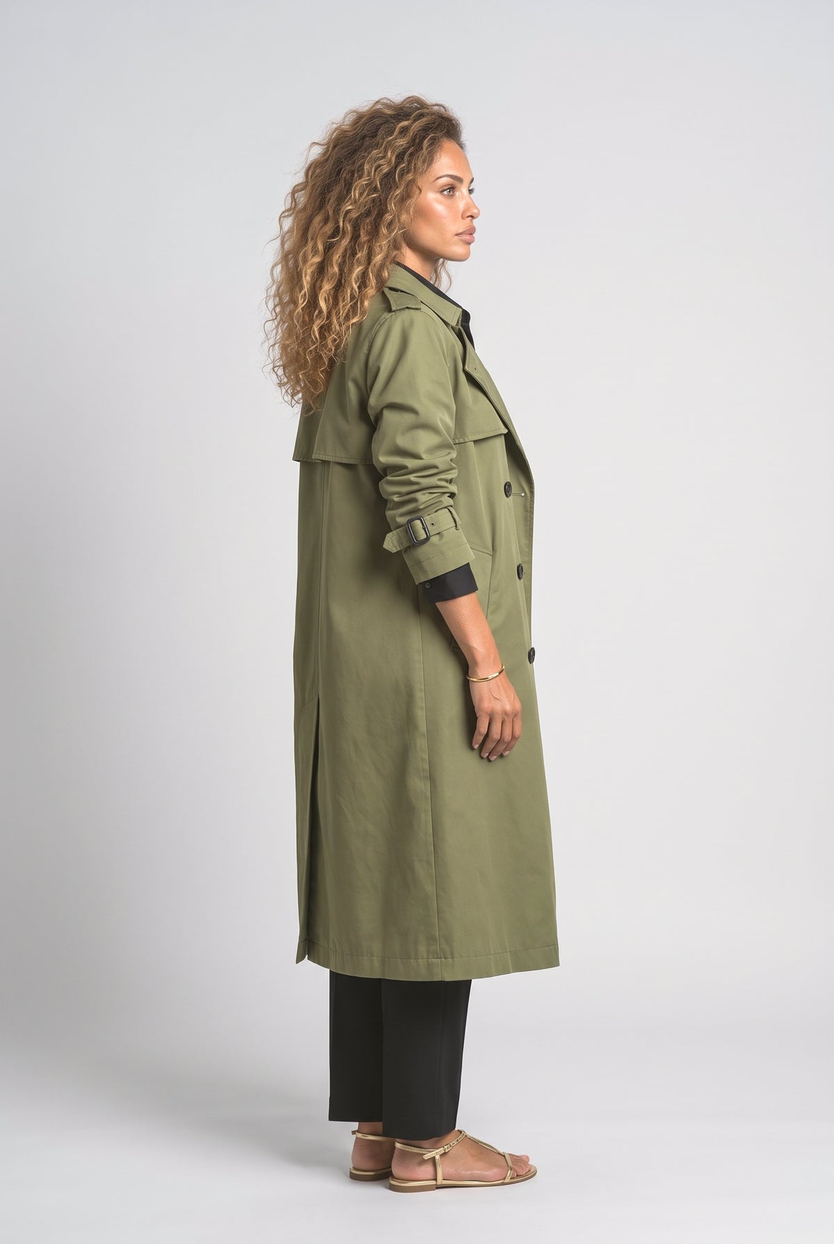 Trench Coat, back view