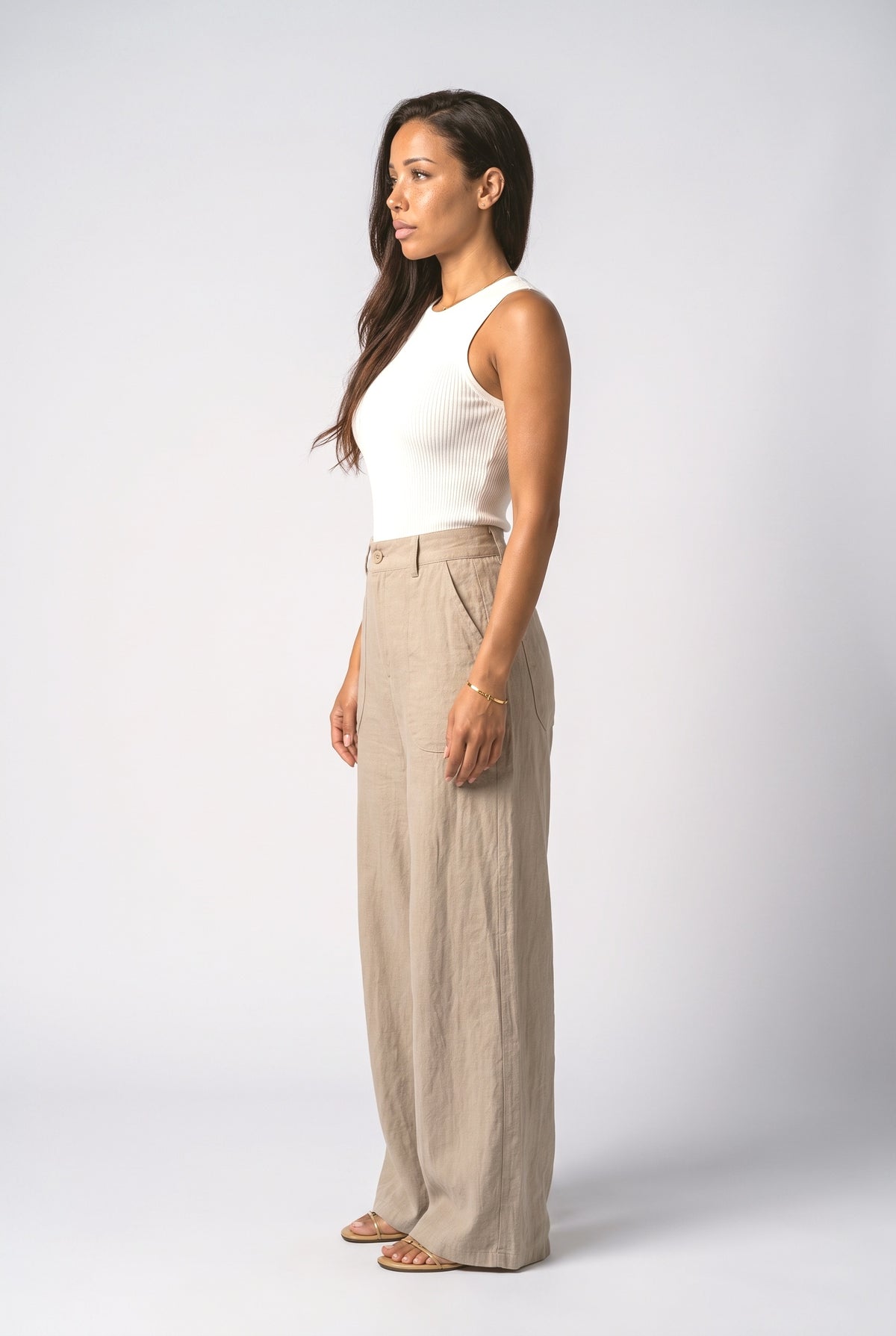 Palazzo Pants, back view