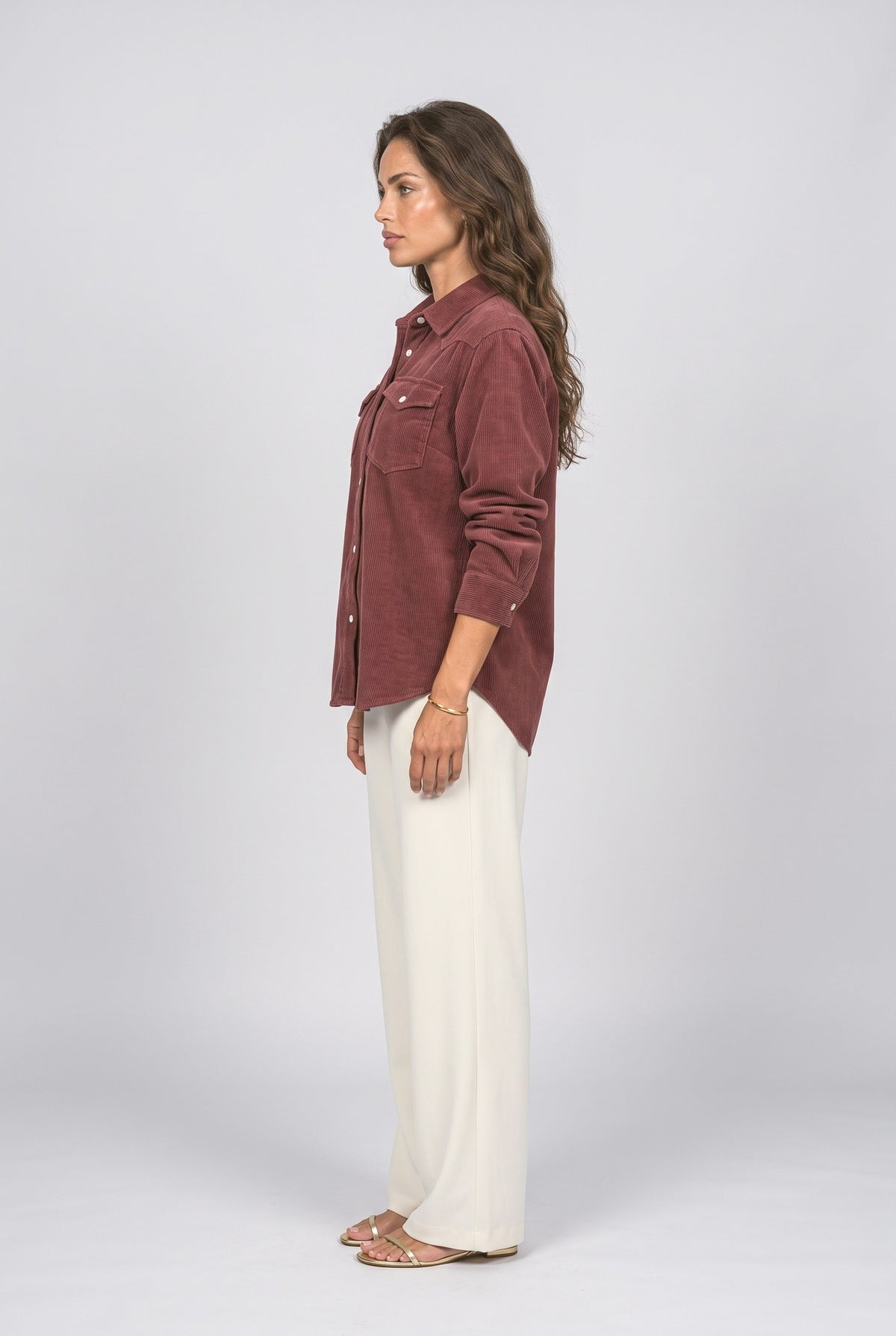 Knit Cardigan, back view