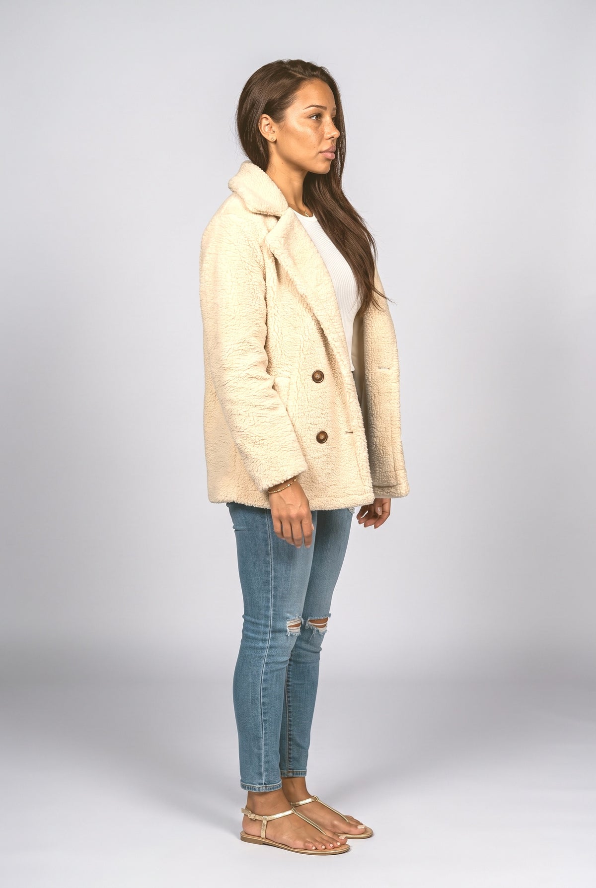 Fleece Jacket, back view