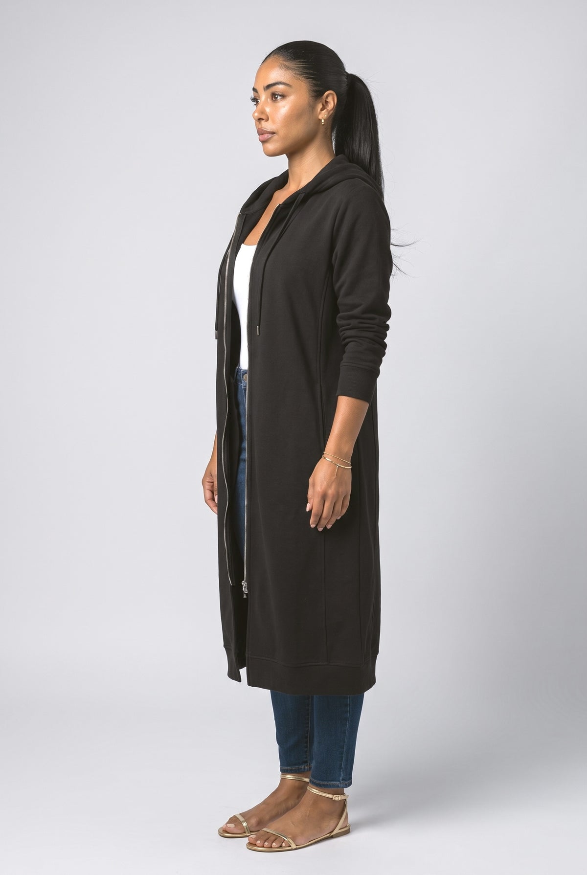 Knit Cardigan, back view