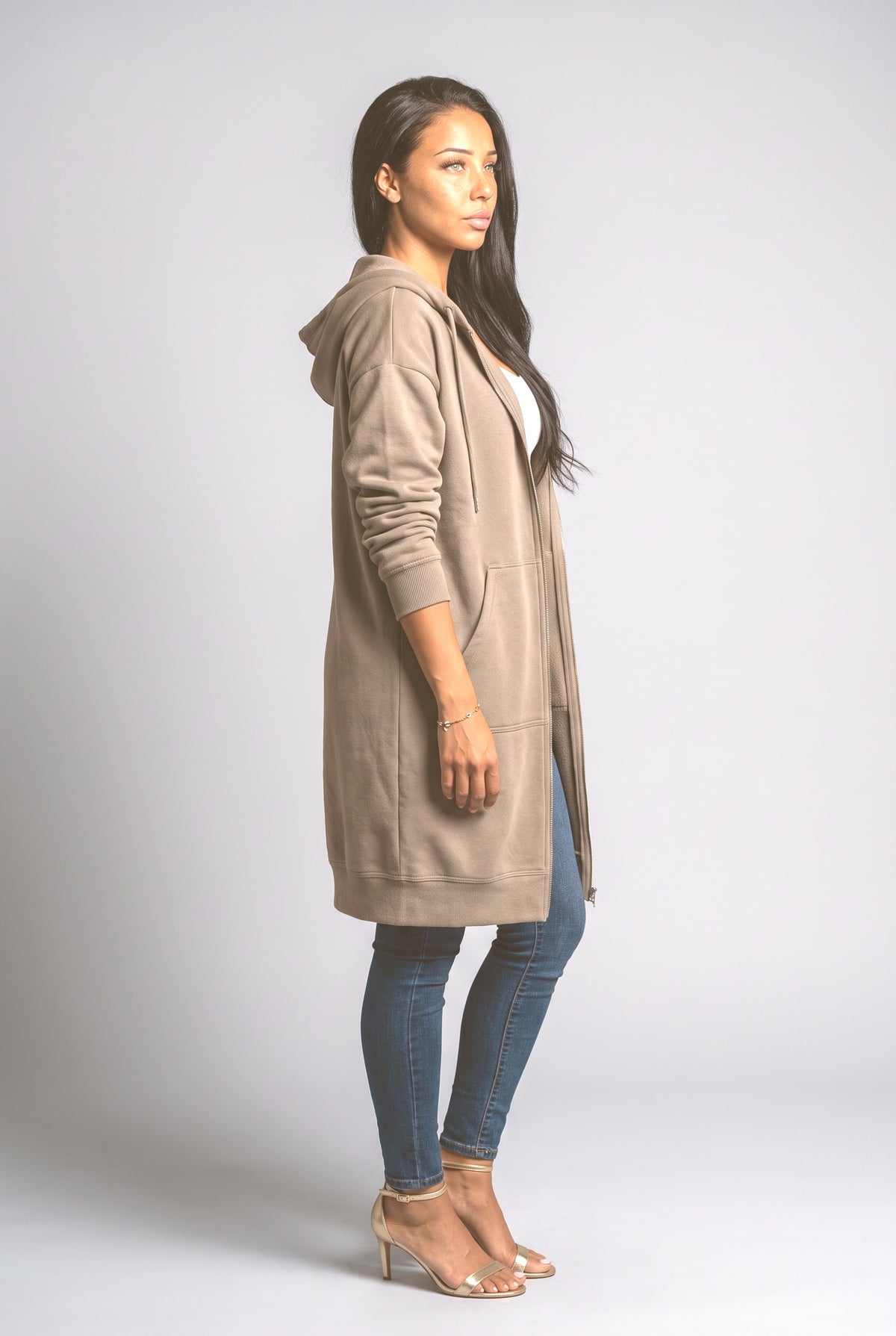 Knit Cardigan, back view