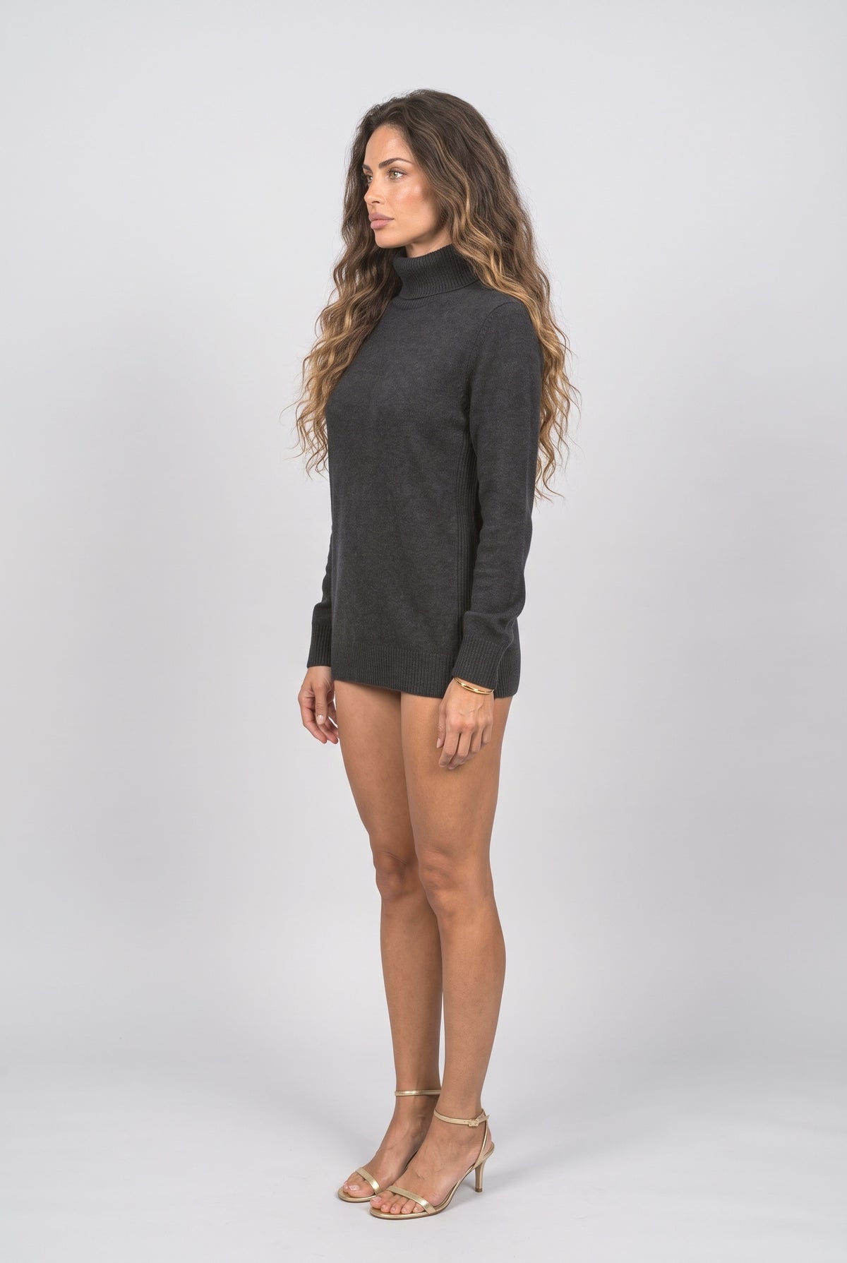 Turtleneck Sweater, back view