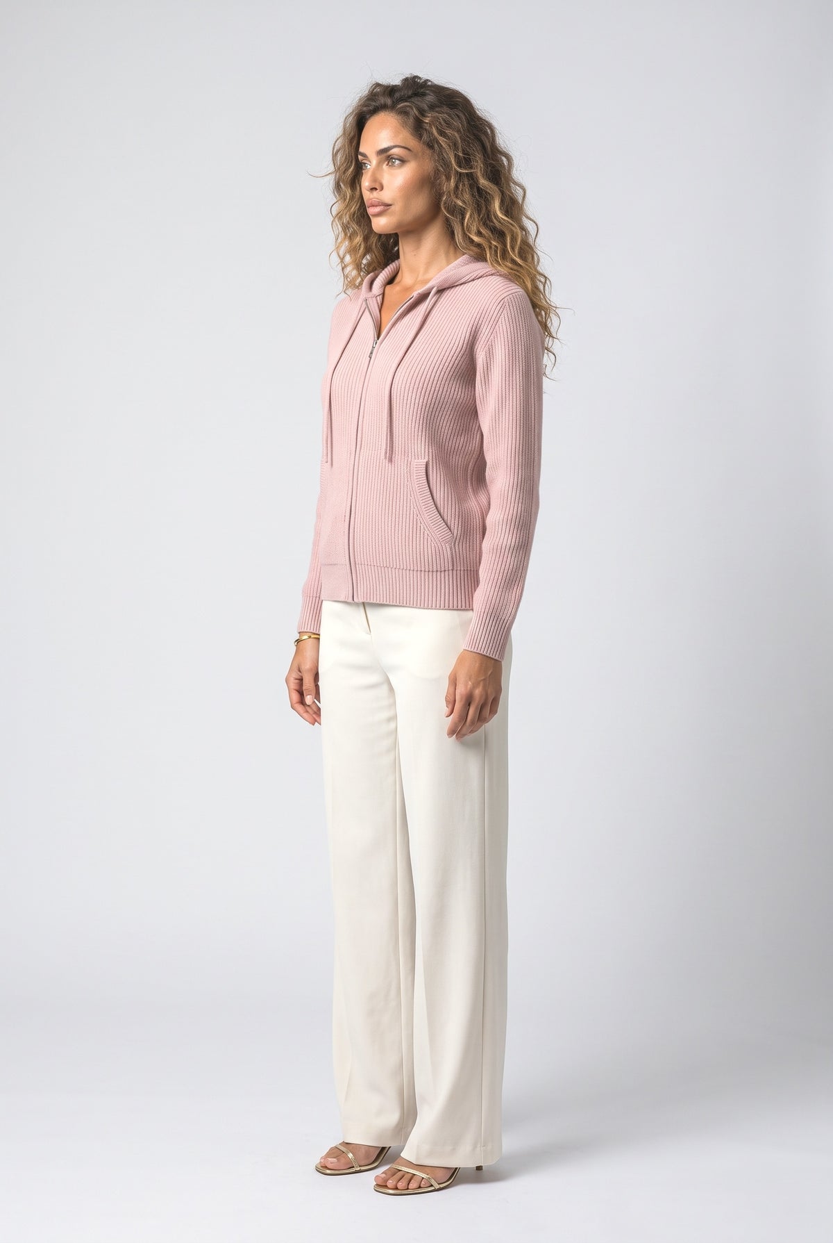 Knit Cardigan, back view