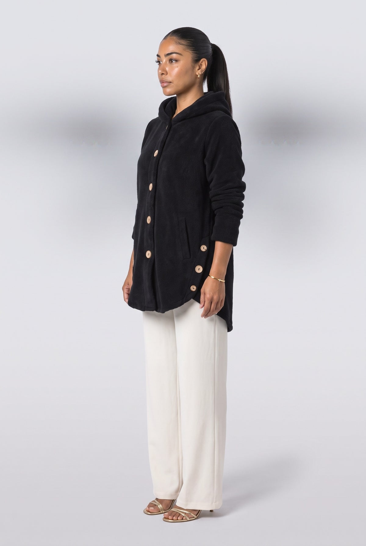 Fleece Jacket, back view