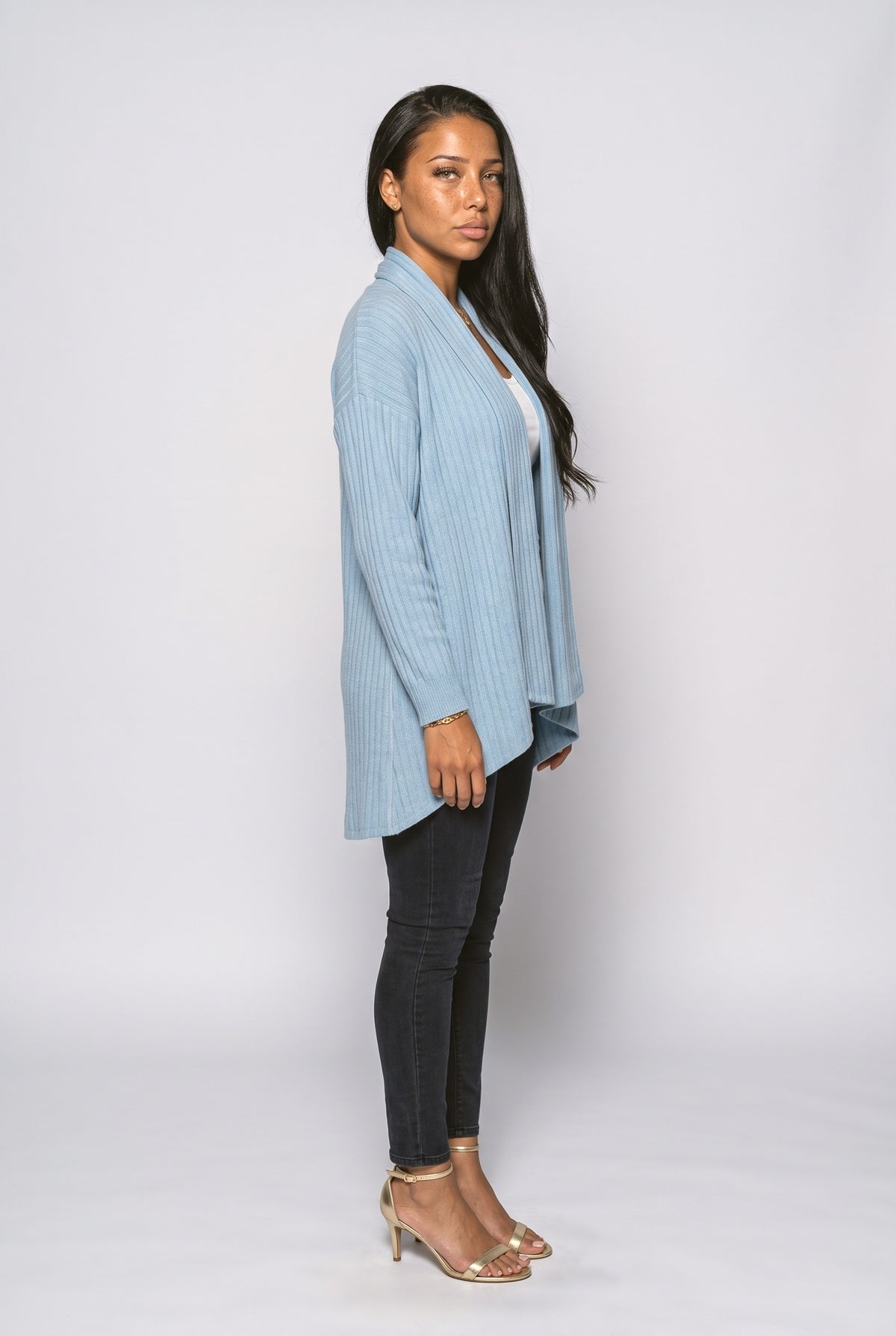 Knit Cardigan, back view