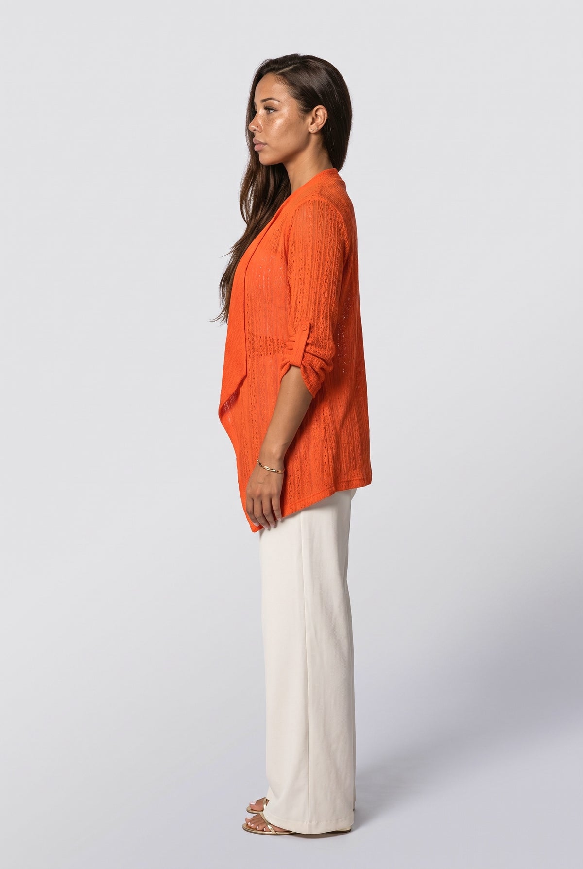 Knit Cardigan, back view