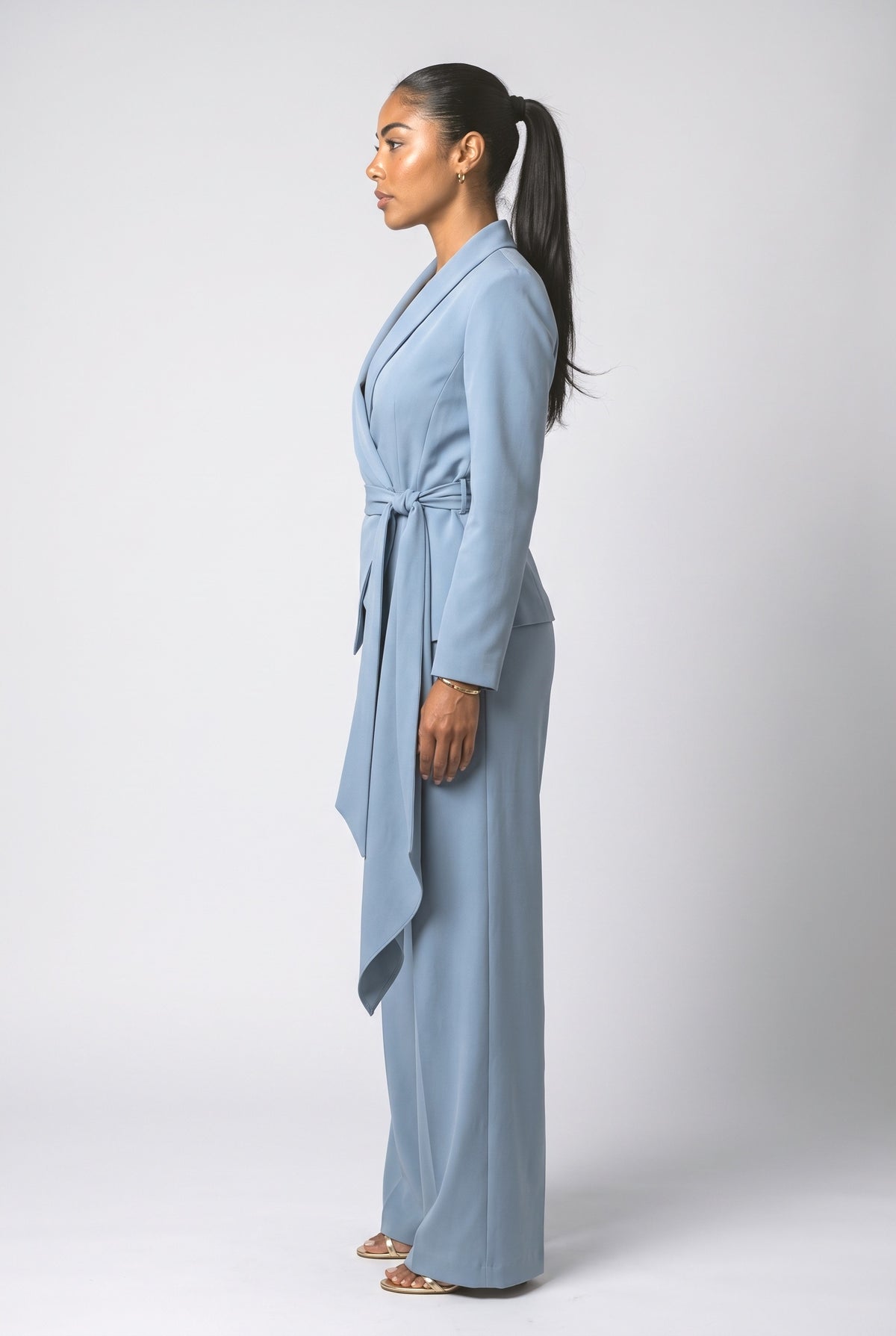 Wrap Matching Set Women, back view