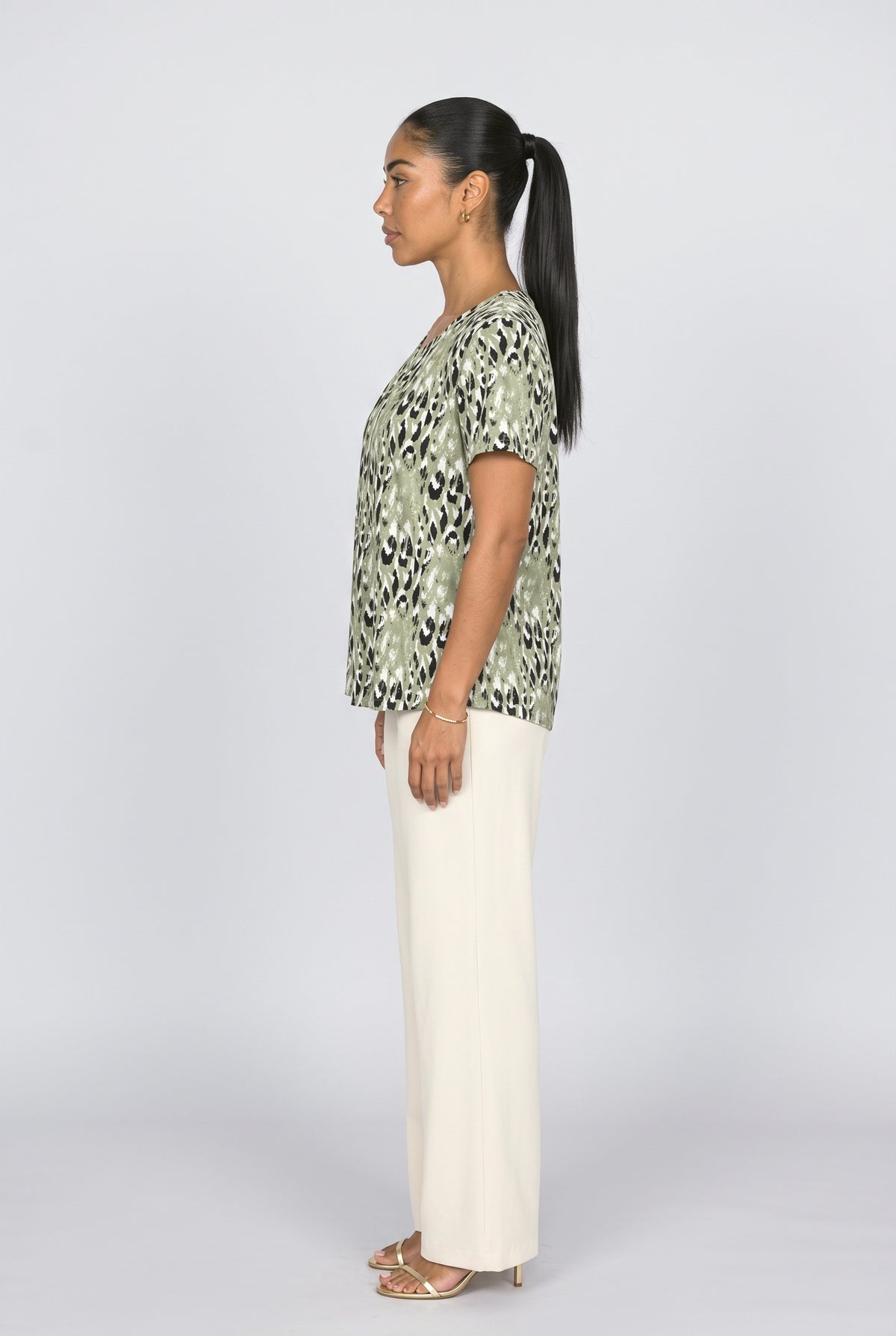 Relaxed T Shirt Women, back view