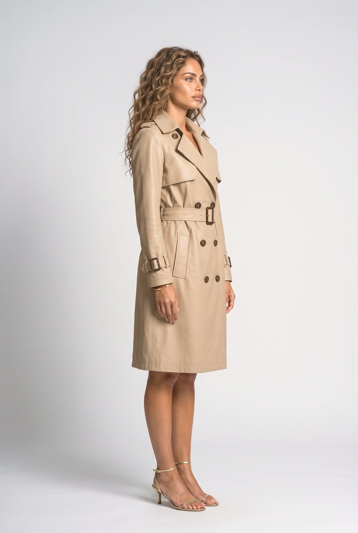 Trench Coat, back view
