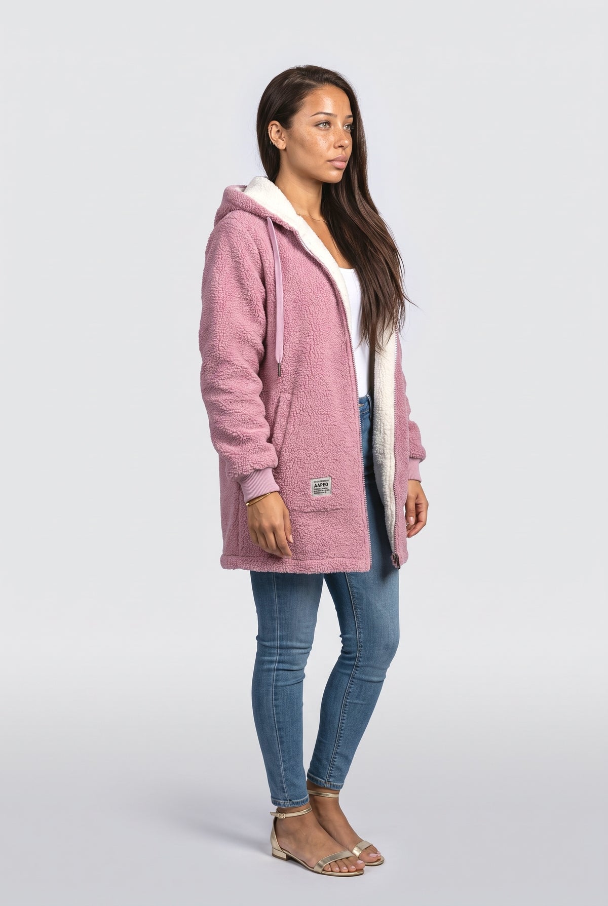 Fleece Jacket, back view