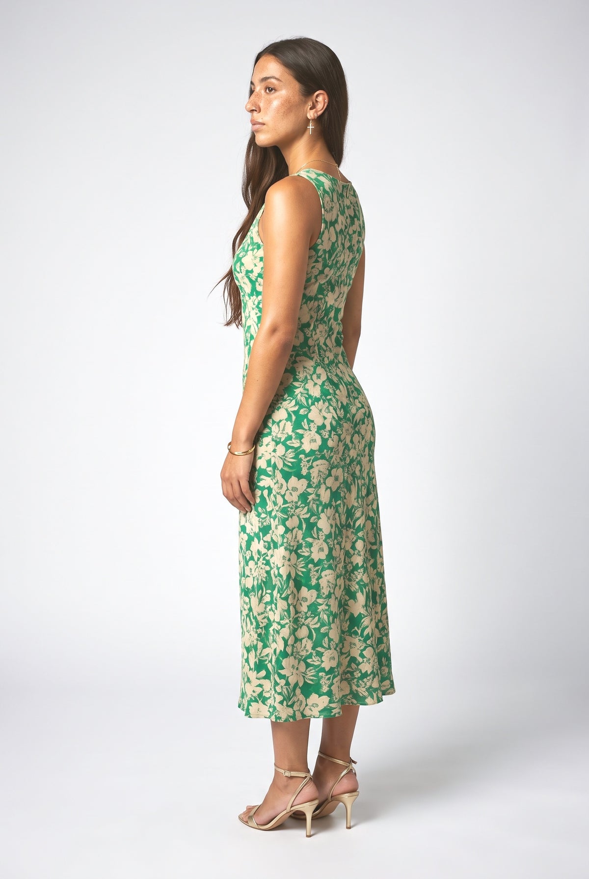 Midi Dress, back view