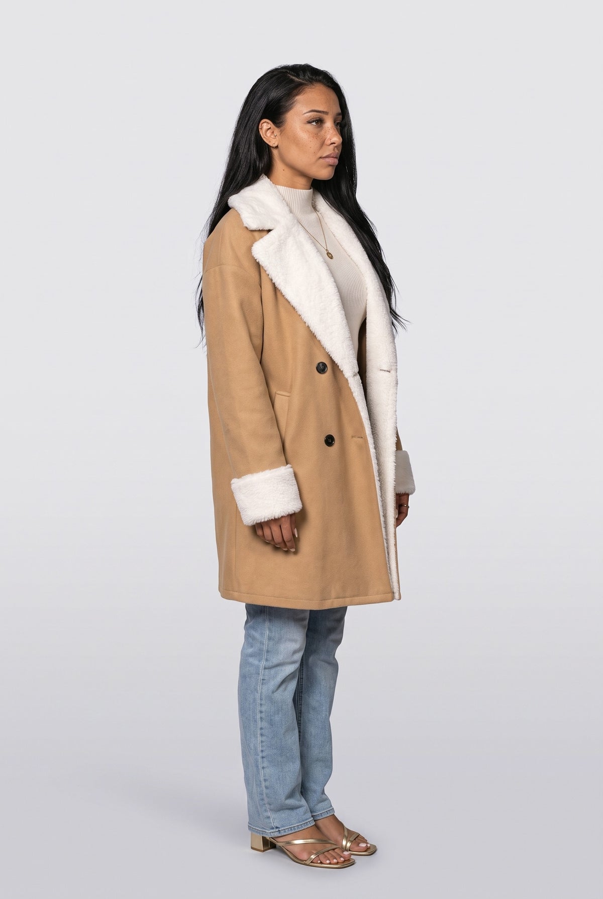 Wool Coat, back view