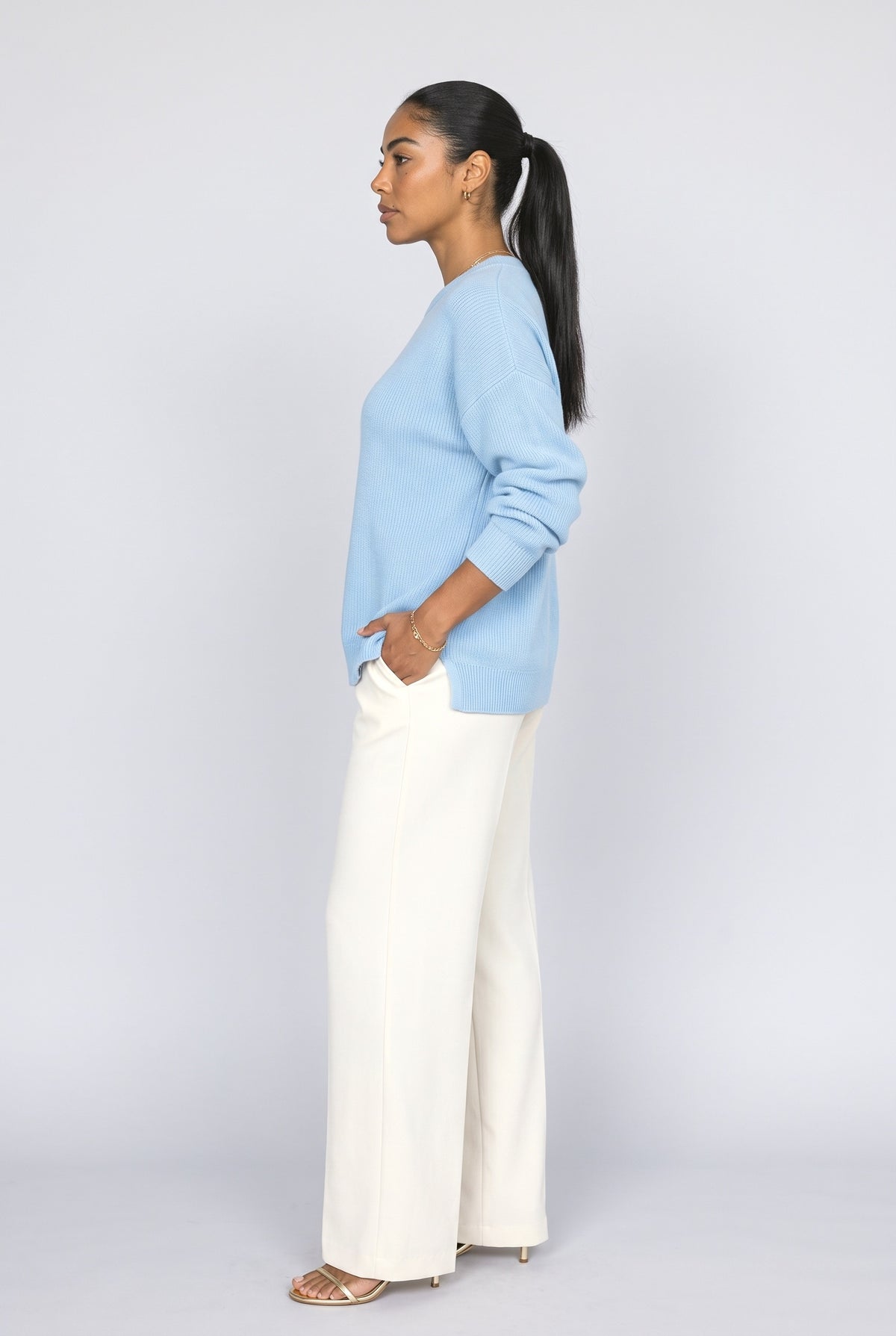 Pullover Sweater, back view