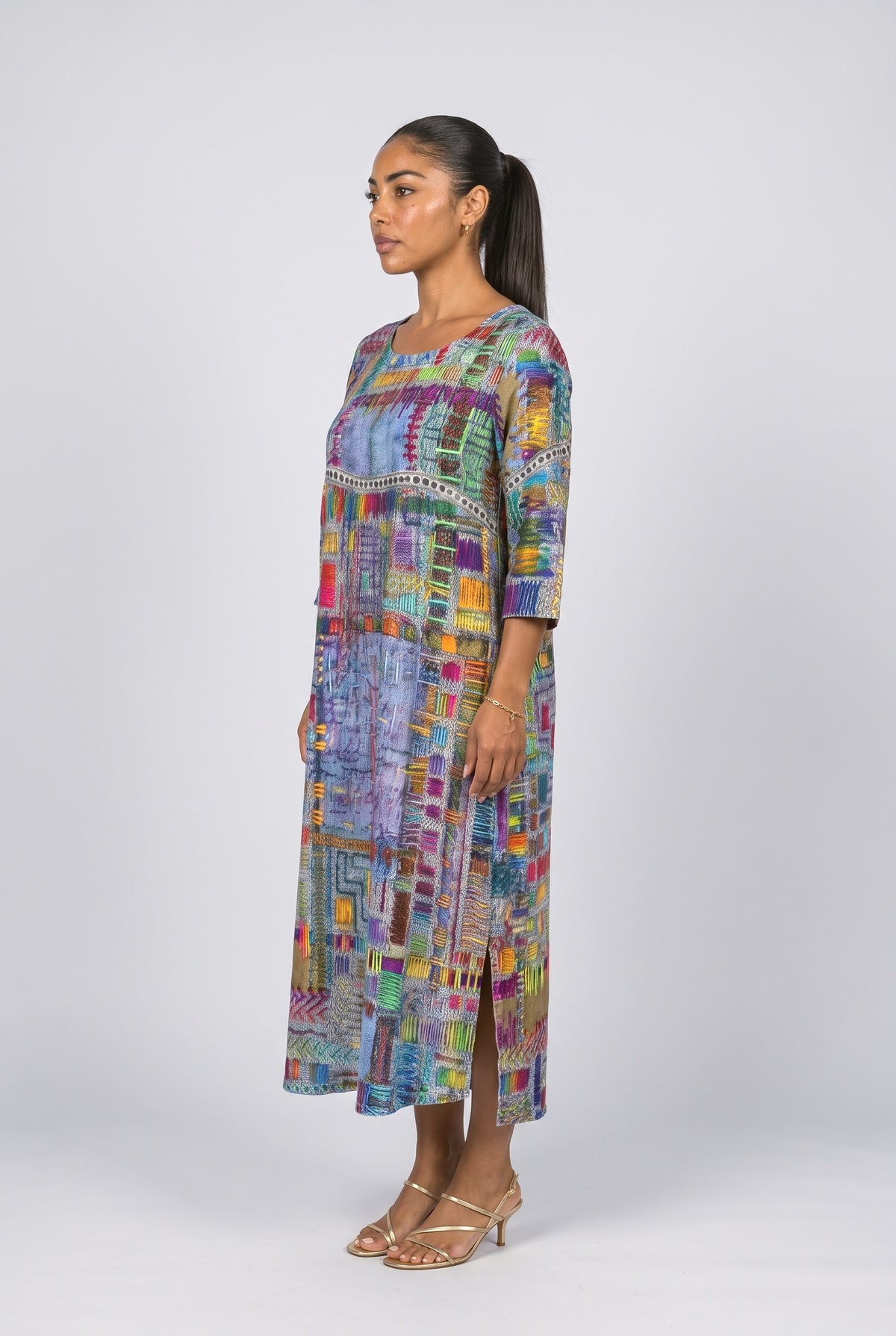 Midi Dress, back view
